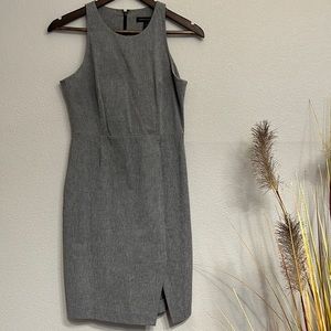 Banana Republic Classy Grey Women’s Midi Dress in size 4 Petite